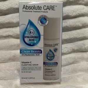 Absolute CARE Professional Treatment Products 4X Hyaluronic Acid with Vit C.